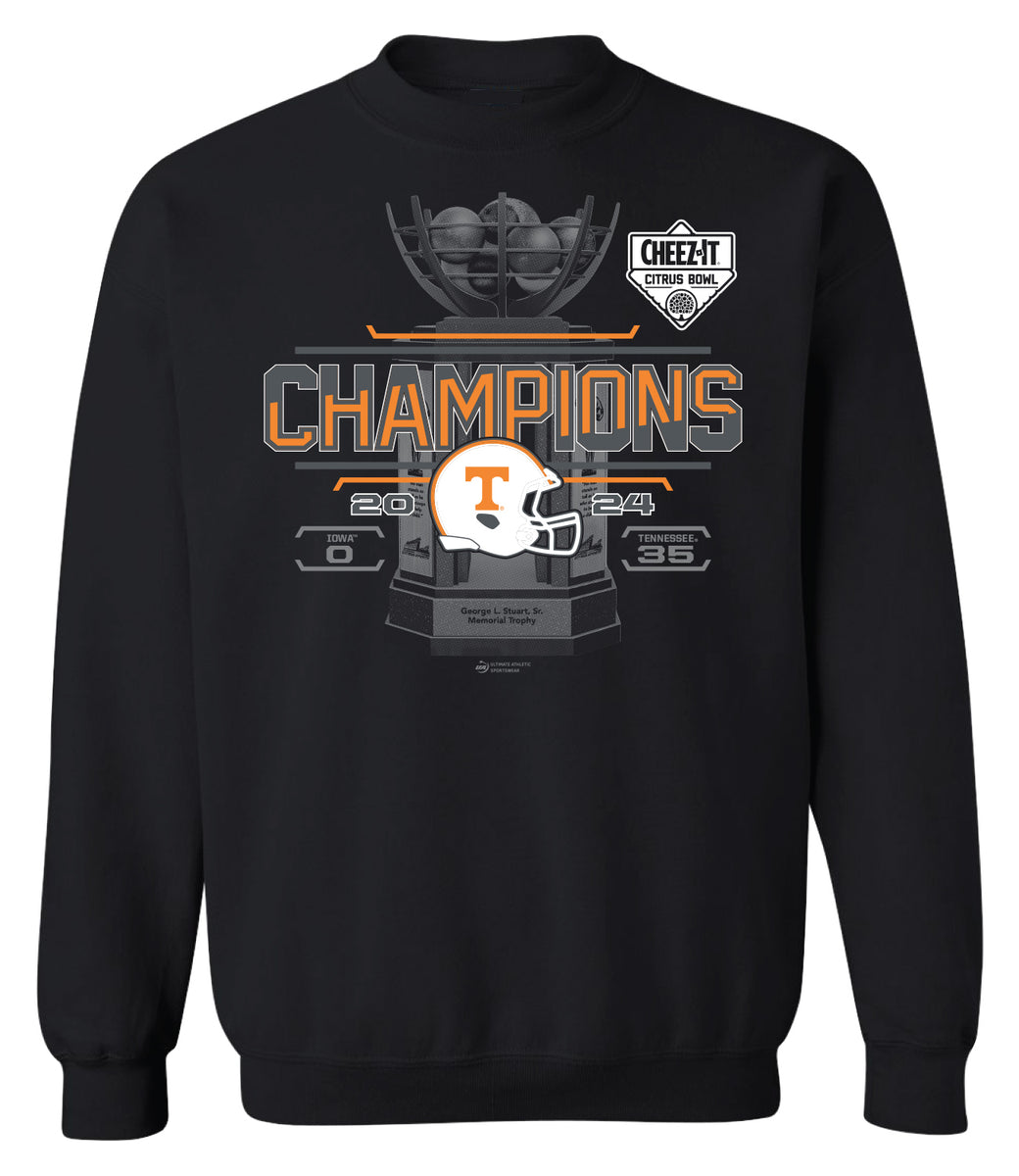 2024 CheezIt Citrus Bowl CHAMPIONS SCORE Black Sweatshirt FCS