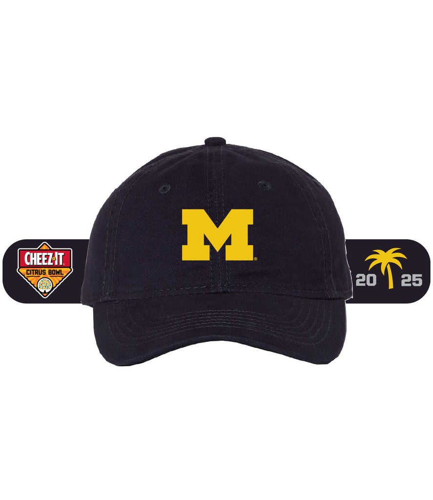 2025 Cheez-It Citrus Bowl Michigan Navy Cap