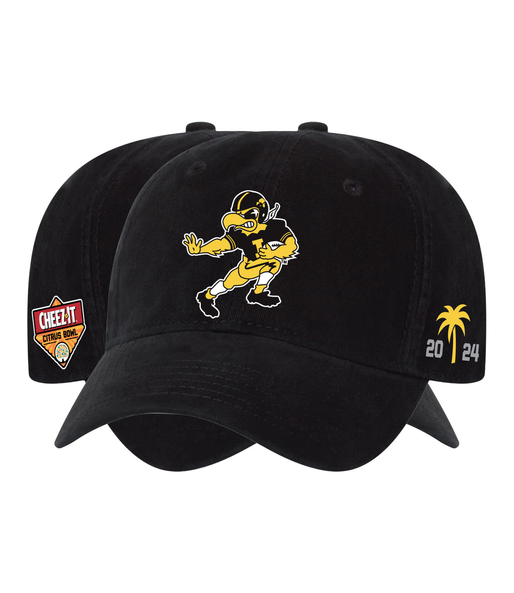 2024 CheezIt Citrus Bowl IOWA Heisman Herky Cap FCS Merchandise