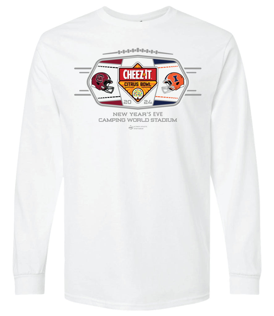 2024 Cheez-It Citrus Bowl 2-Team Long Sleeve Tee