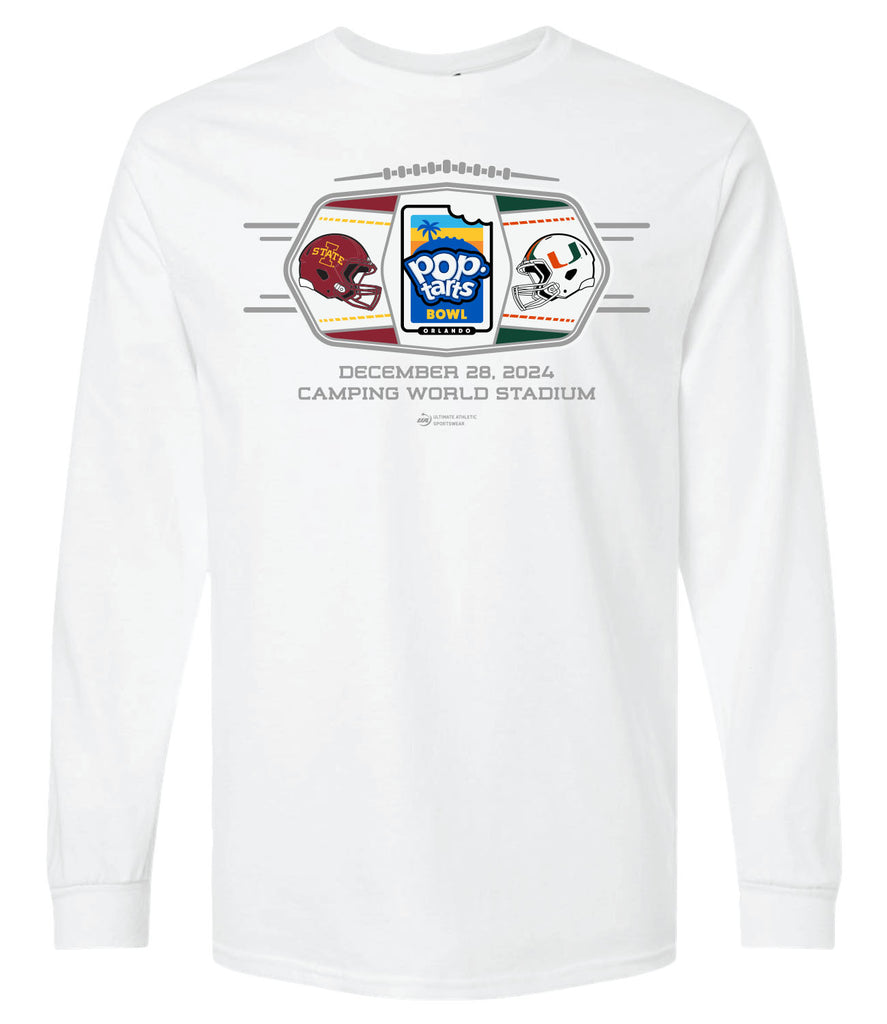 2024 POP TARTS Bowl 2-Team Long Sleeve Tee