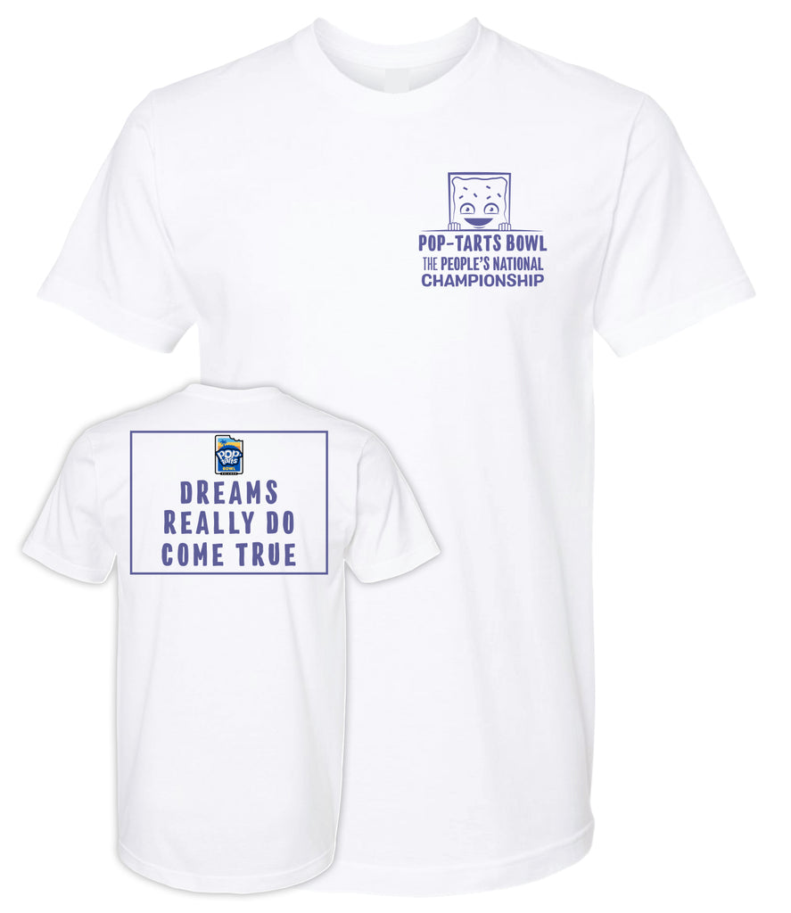 2025 Pop-Tarts Bowl | Dreams Come True White SST