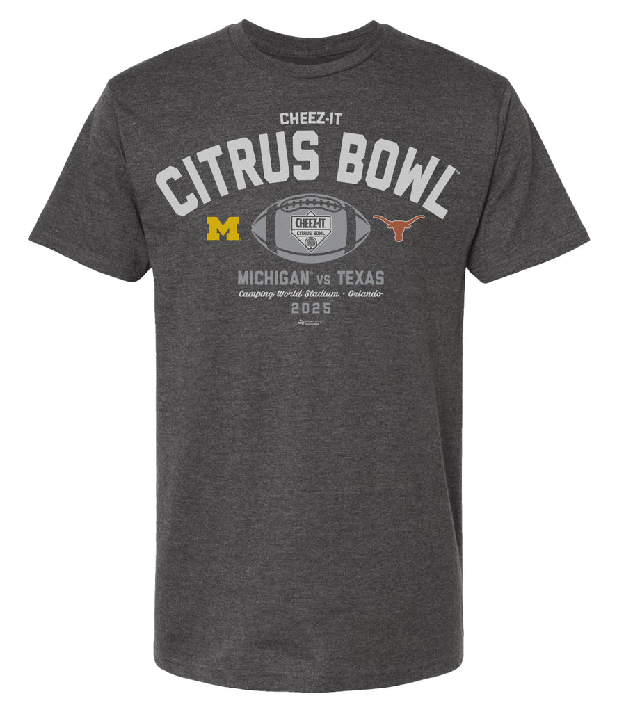 2025 Cheez-It Citrus Bowl 2-Team Dark Grey SST