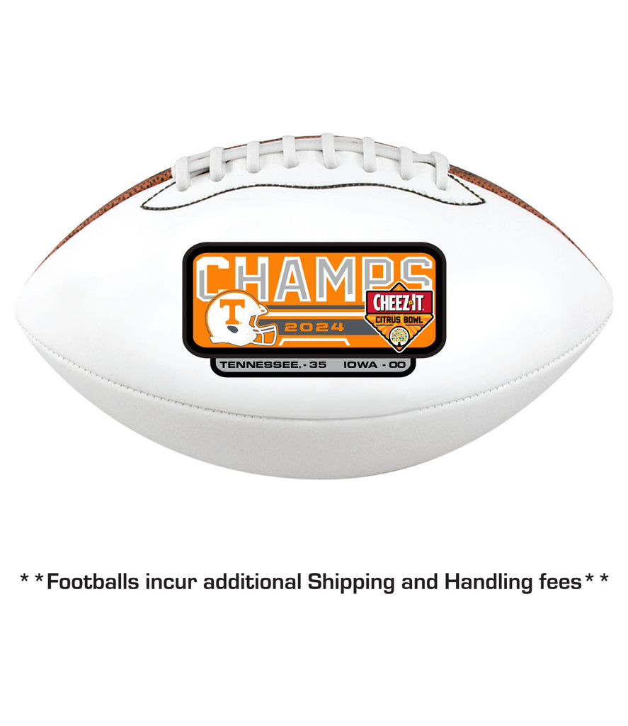 2024 Cheez-It Citrus Bowl CHAMPIONS SCORE Full Size Football