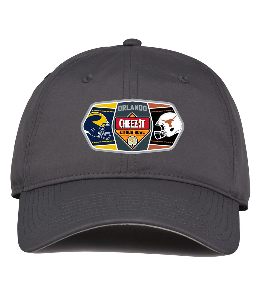 2025 Cheez-It Citrus Bowl 2-Team Patch Charcoal Cap