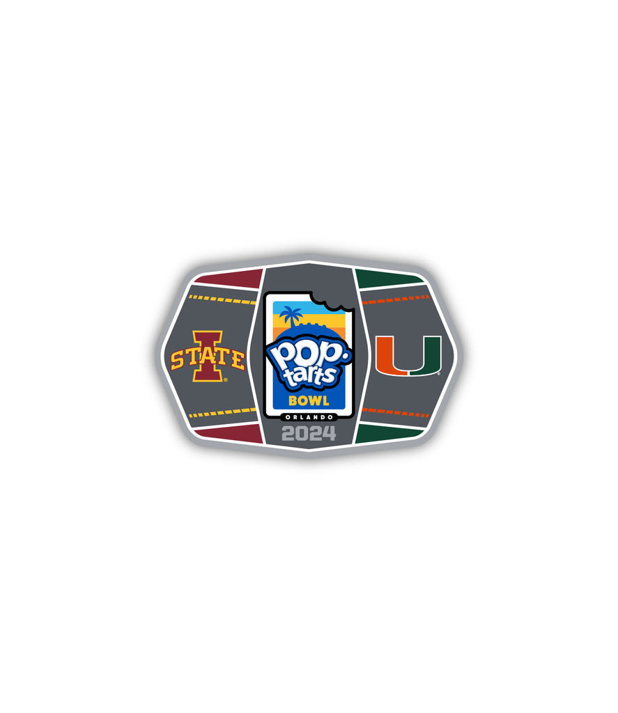 2024 POP TARTS Bowl 1.5" Lapel Pin