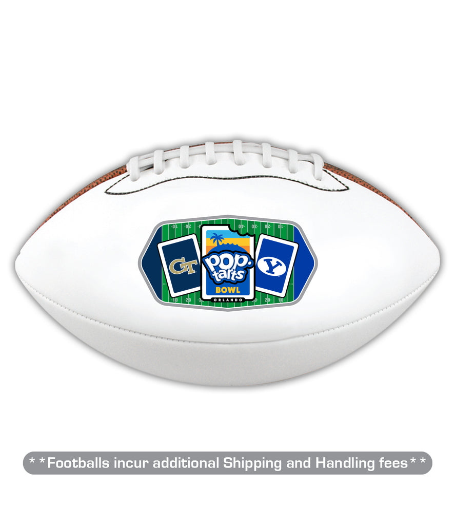 2025 Pop-Tarts Bowl 2-Team Full Size Football